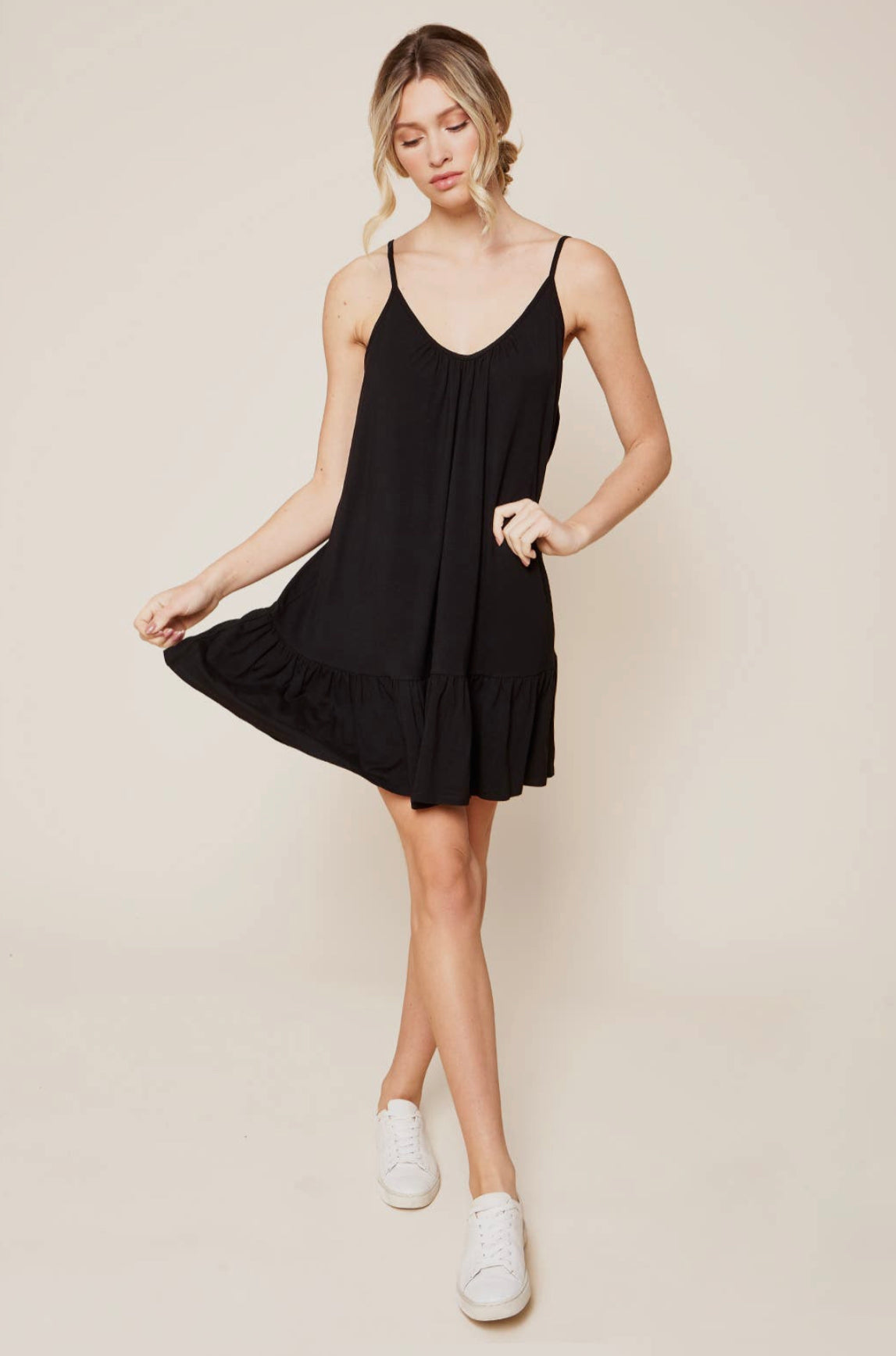 The Little Black Strappy Dress