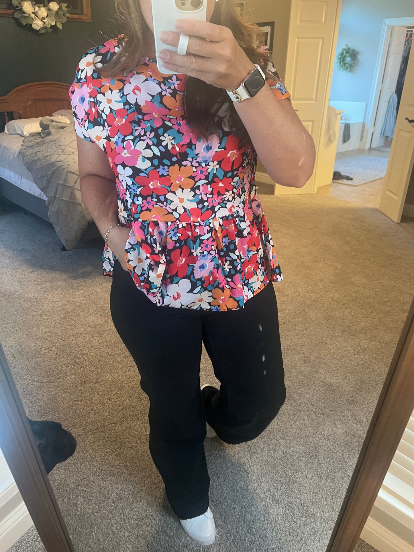 The Flora Floral Top