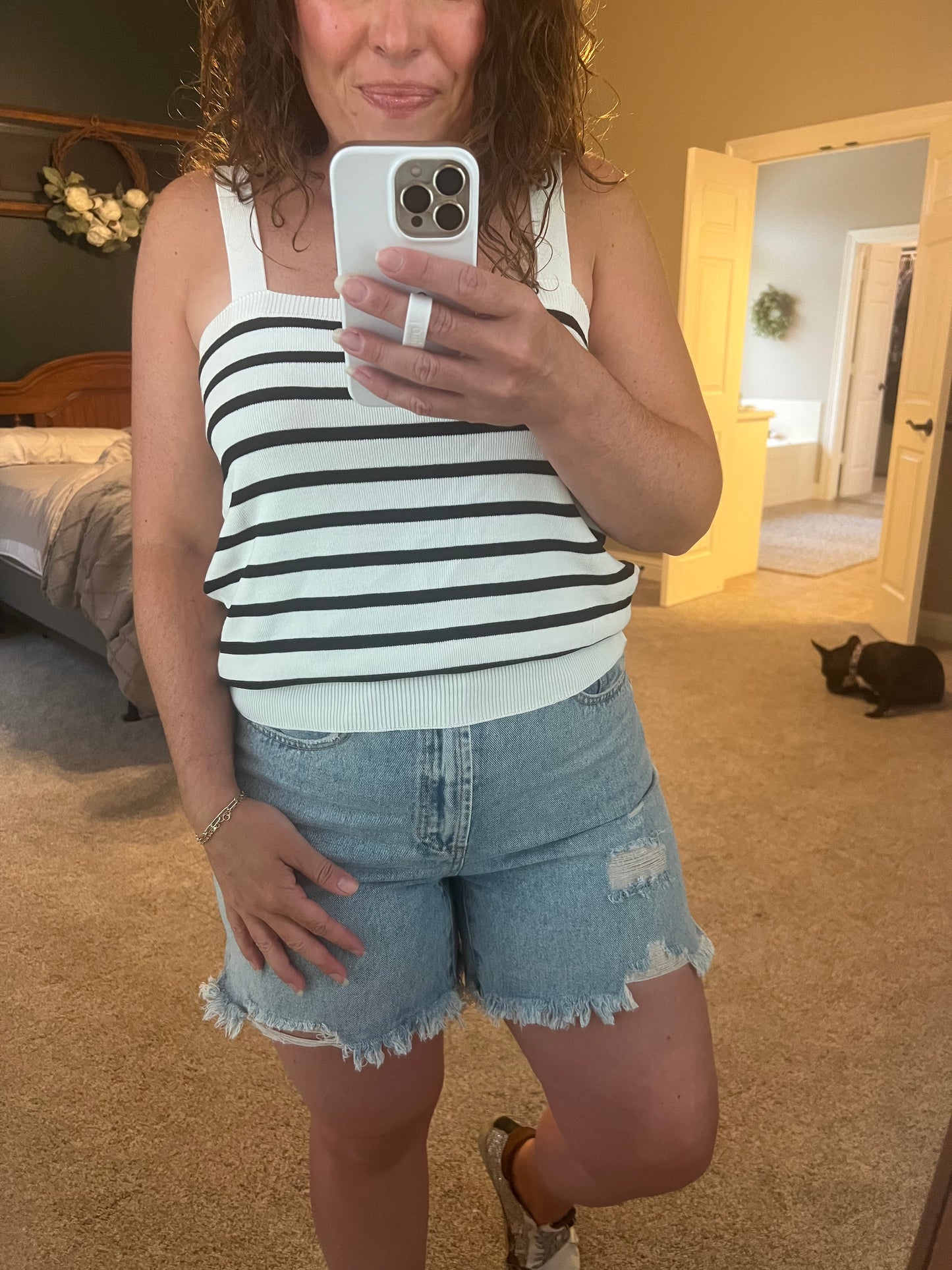 The Mom Jean Shorts